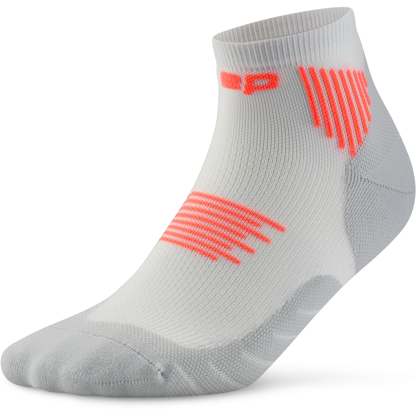 CEP Core Run Low Cut Compression Socks Men - grey