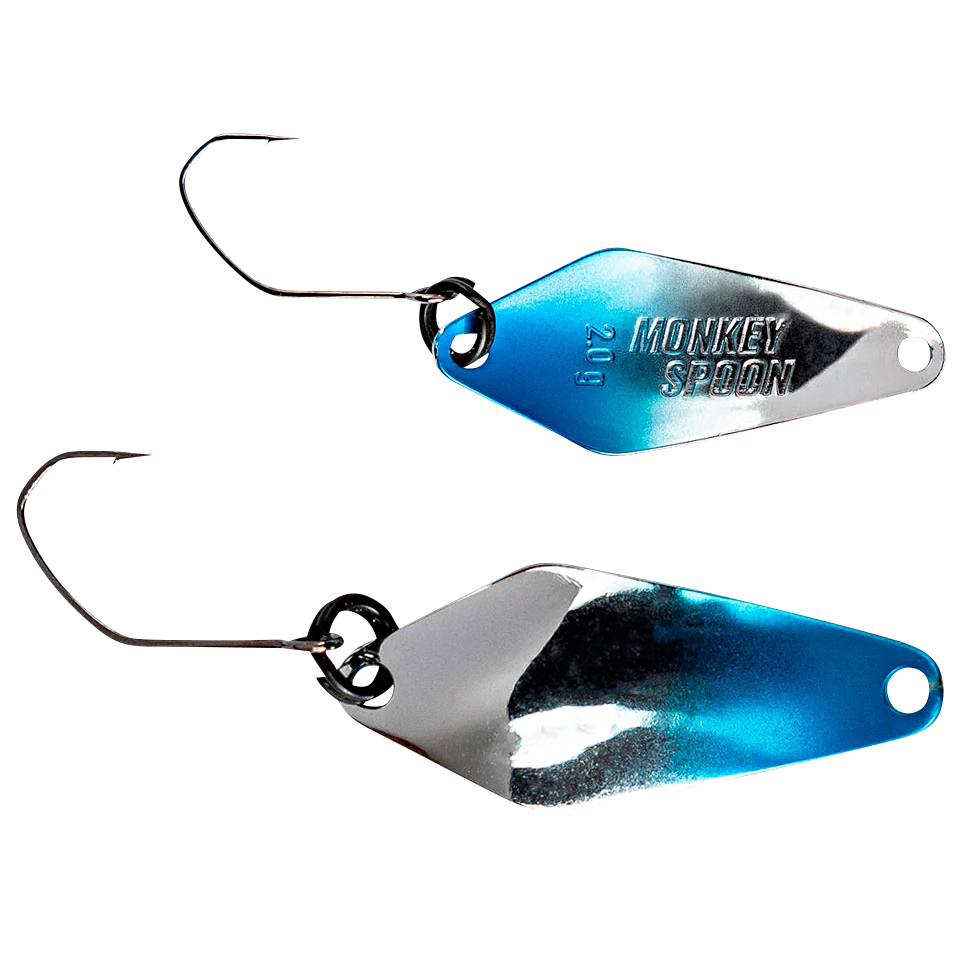 Monkey Lures Spoon El Nacho (Silver Surfer)