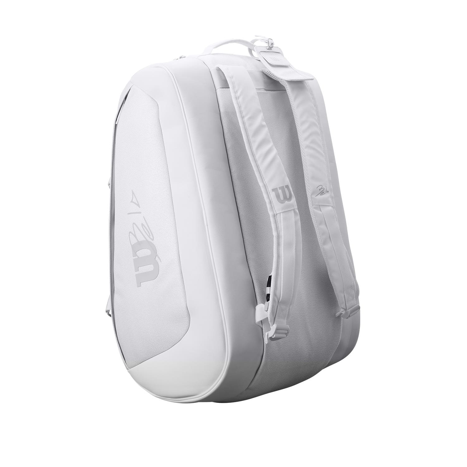 padel bag Wilson Bela SUPER TOUR Padel WHITE