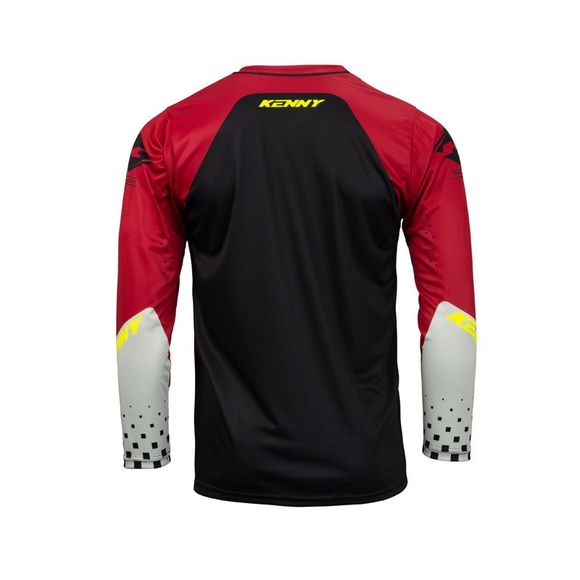 Kenny TRACK FOCUS 2024 cross jersey - RedRef: ke1736-c64885