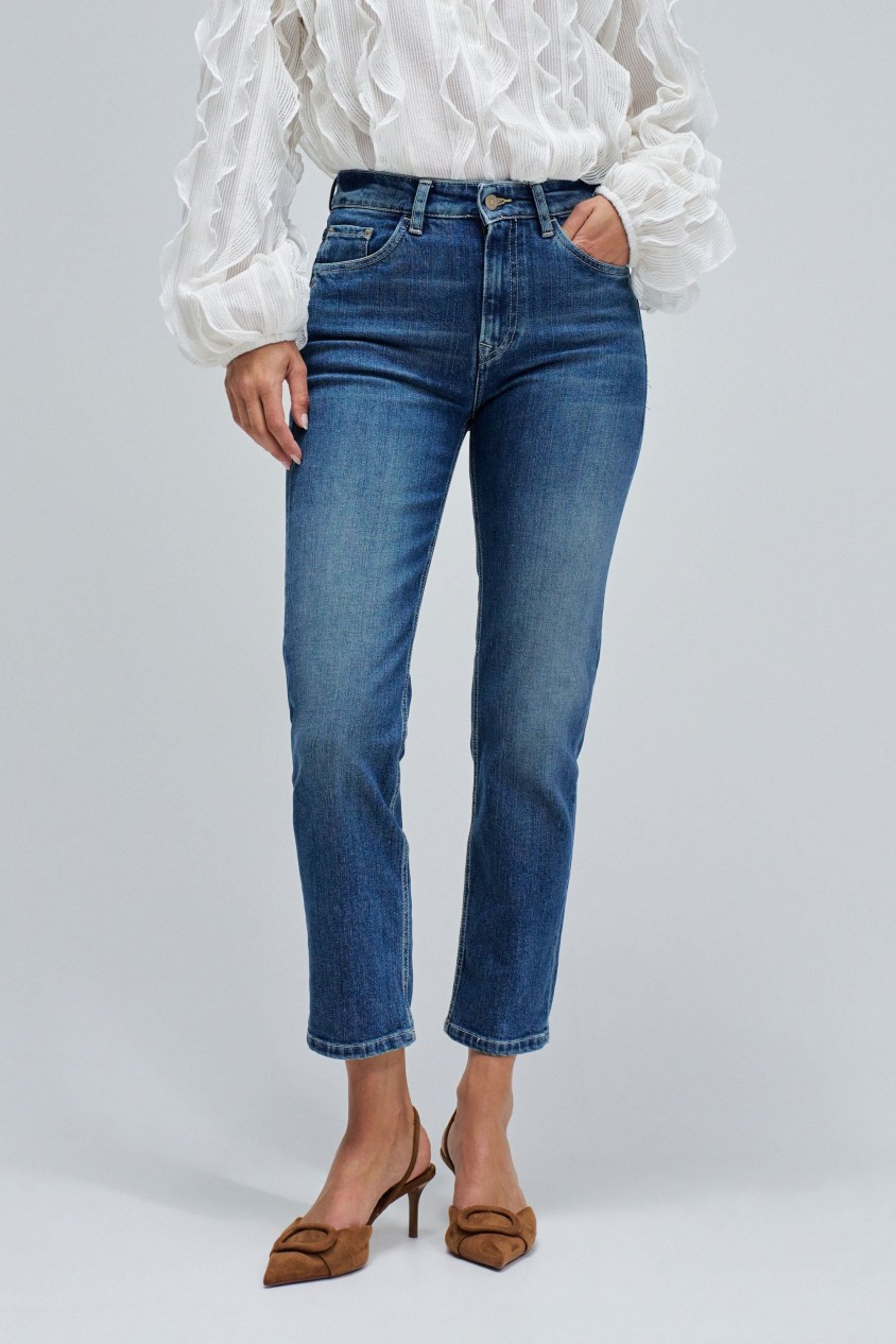TRUE CROPPED SLIM JEANS