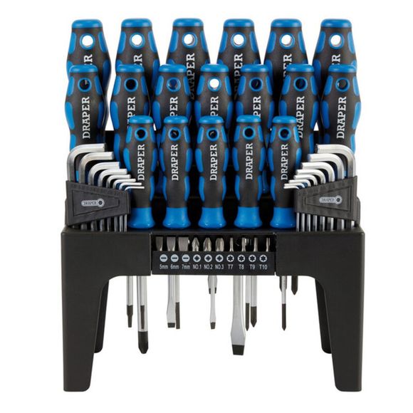 Draper Screwdriver Tool and Bit Set - 44 Piece UniversalRef: DP00036A / 1125773