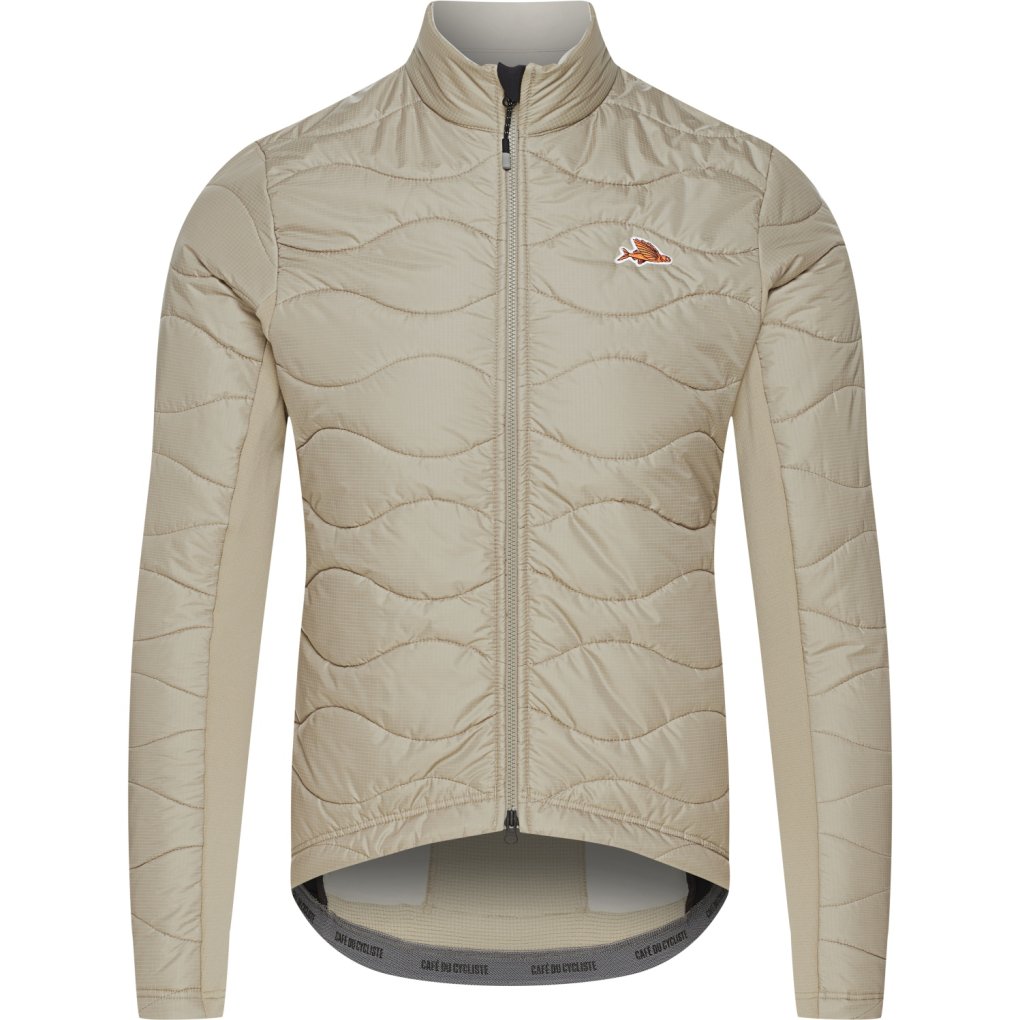 Café du Cycliste Albertine Thermal Jacket Men - pearl grey