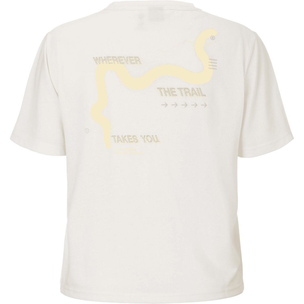 SCOTT Endurance DRI Short Sleeve Tee Women - cotton white/pastel yellow