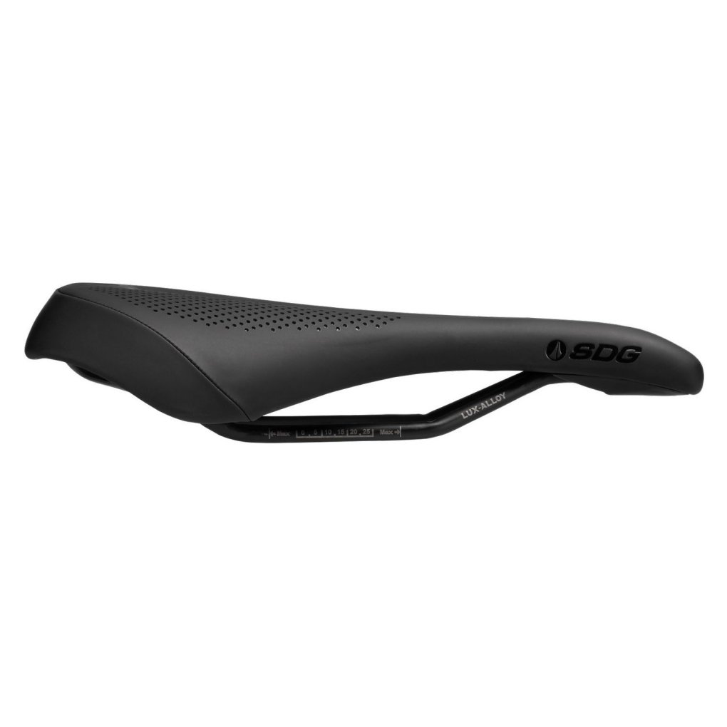 SDG Allure V2 Lady MTB Saddle - Lux Alloy - black/black