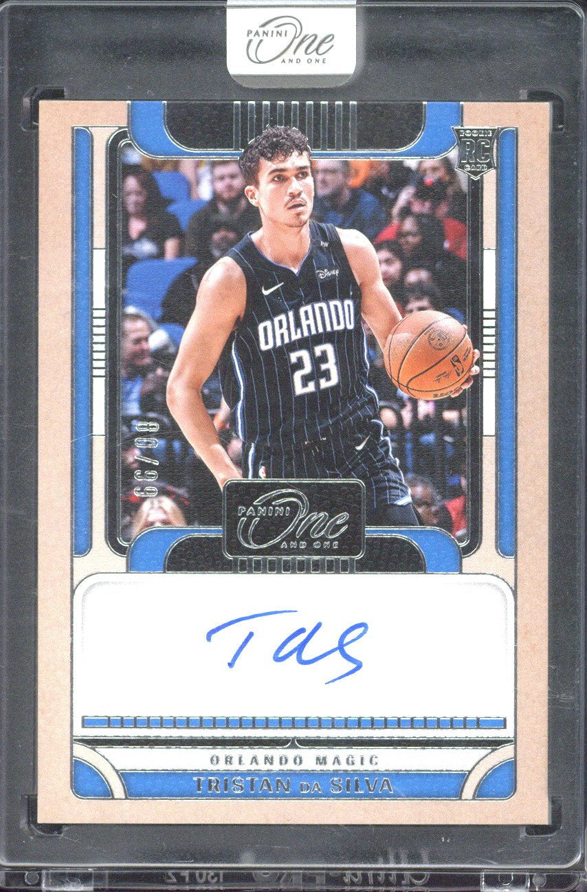 2024-25 Panini One and One Basketball Tristan da Silva RC Autograph /99 #RA-SIL