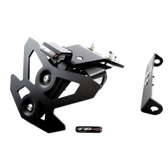 Top Block Black License Plate HolderRef: tb0273 / spek32