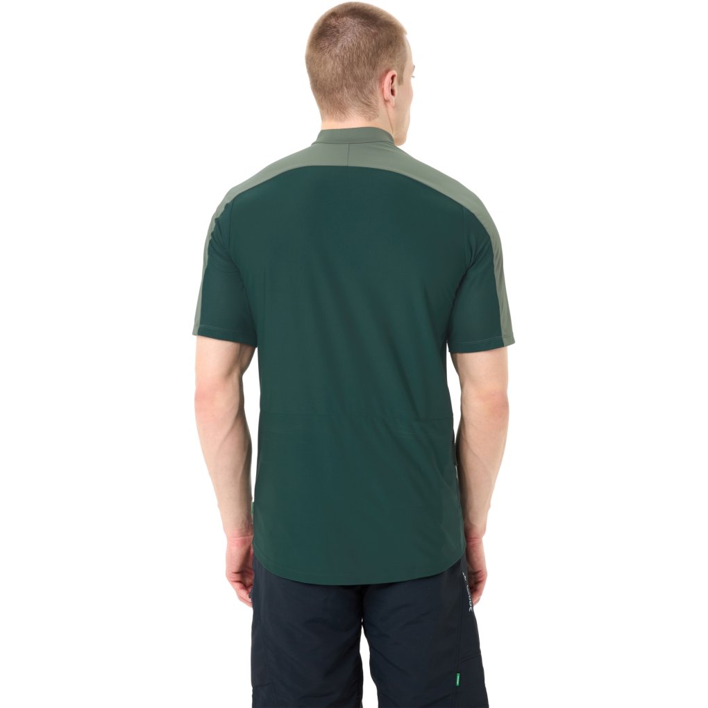 Vaude Qimsa Pro Half-Zip Shirt Men - deep pond