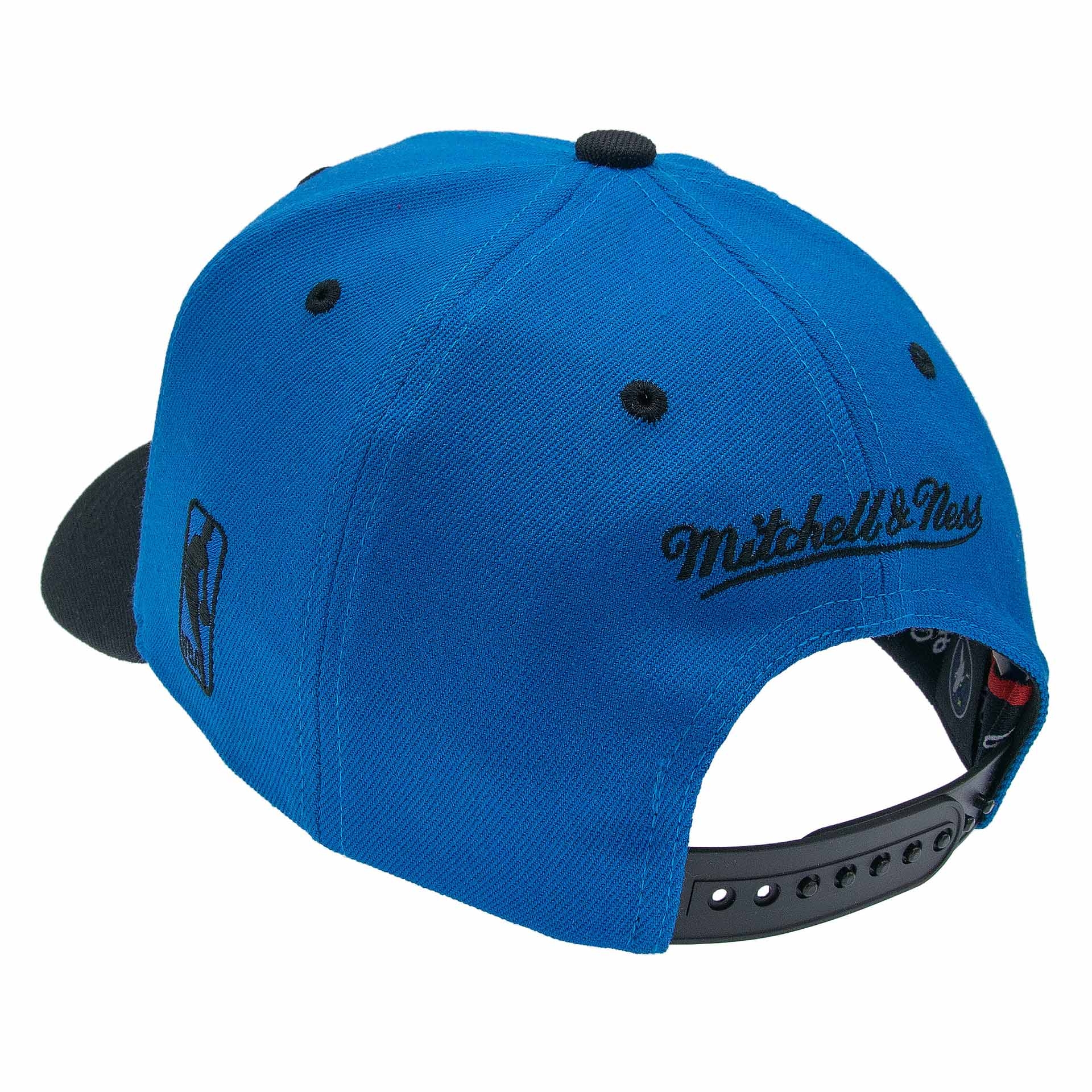 Minnesota Timberwolves Team Arch Classic Red Stretch-Snap NBA Cap Blue