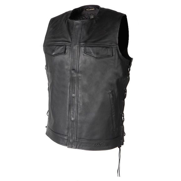 DXR HELLRIDER Motorcycle Vest - BlackRef: DXR0933