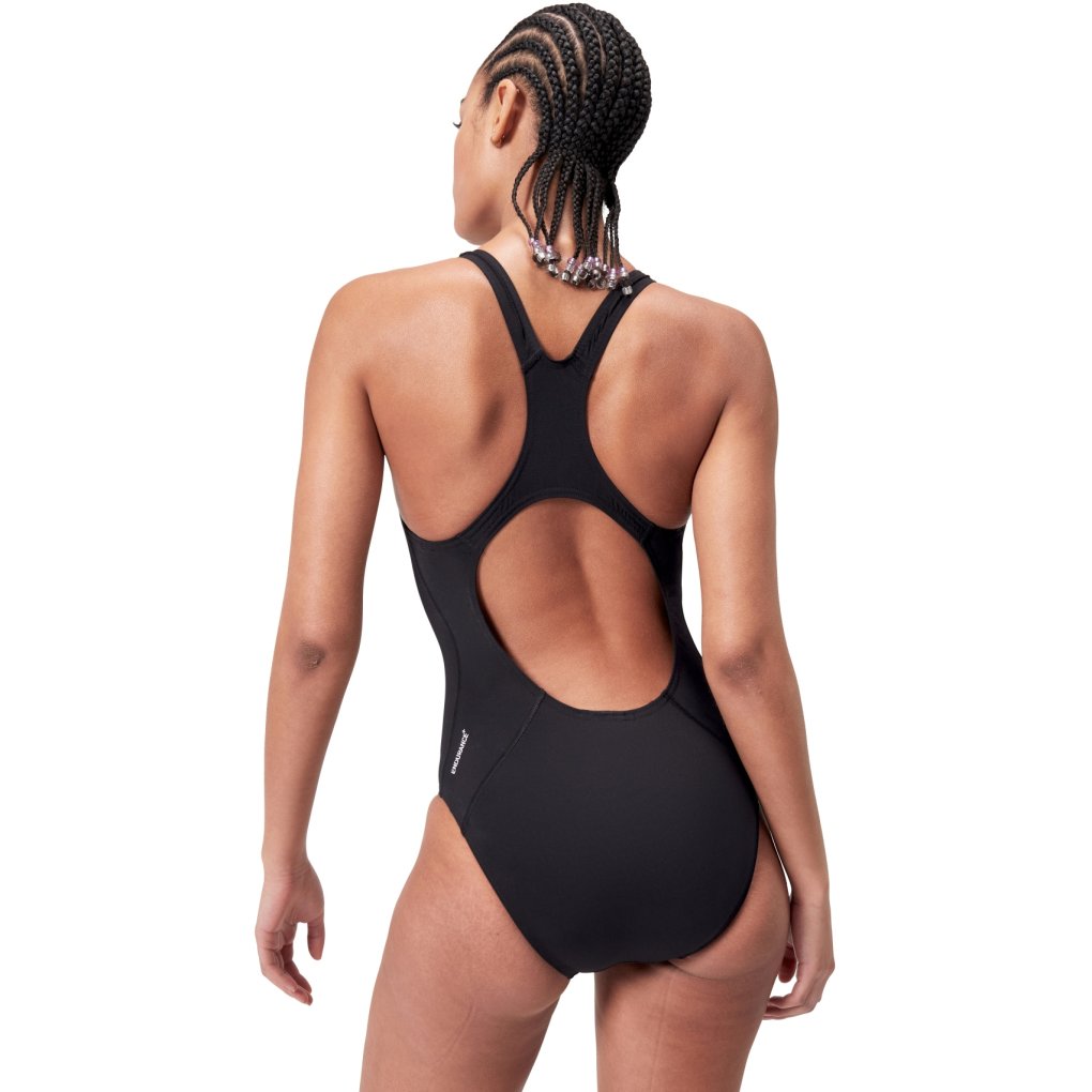 Speedo ECO Endurance+ Medalist Swimsuit Women - black/white