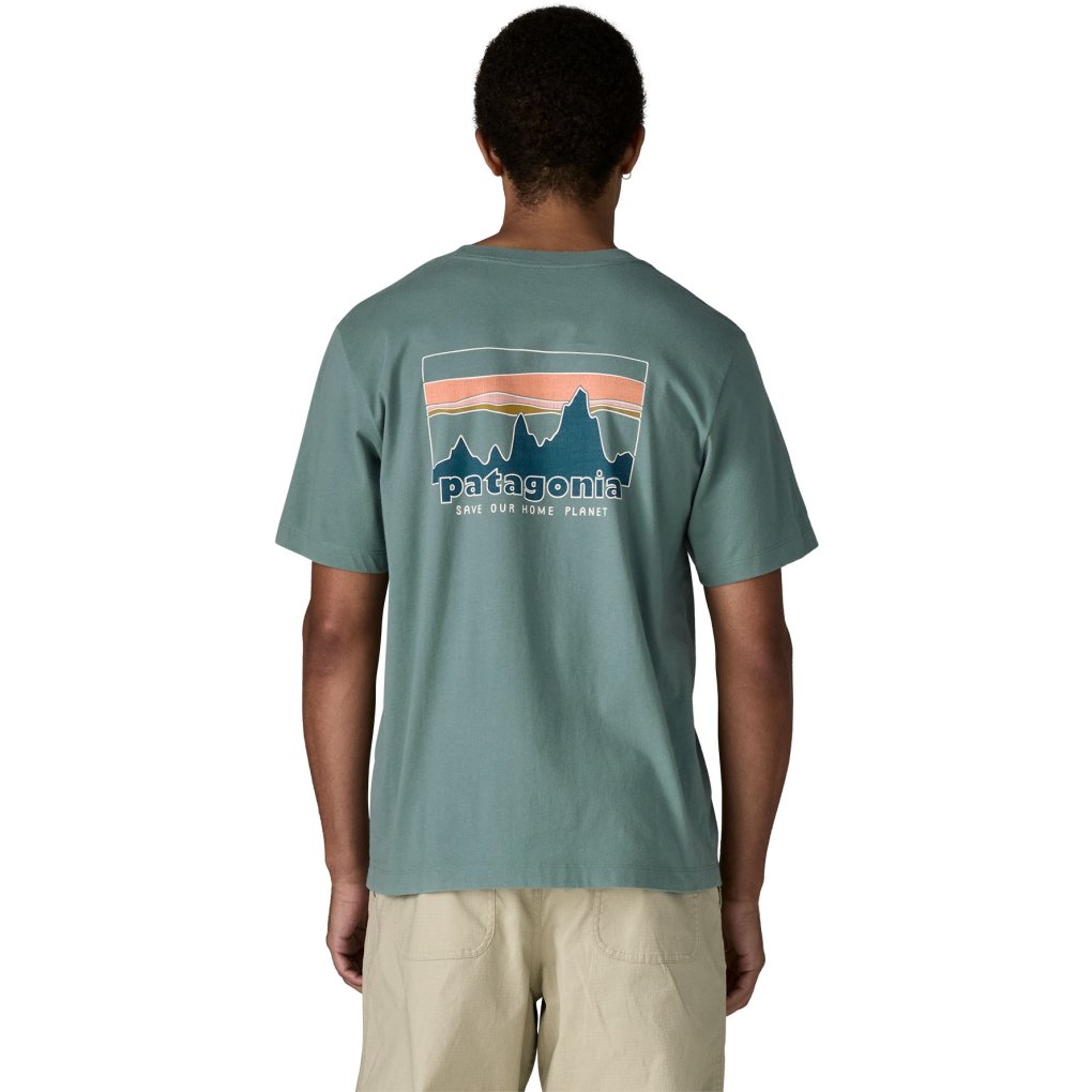 Patagonia 73 Skyline T-Shirt Men - Blue Sage