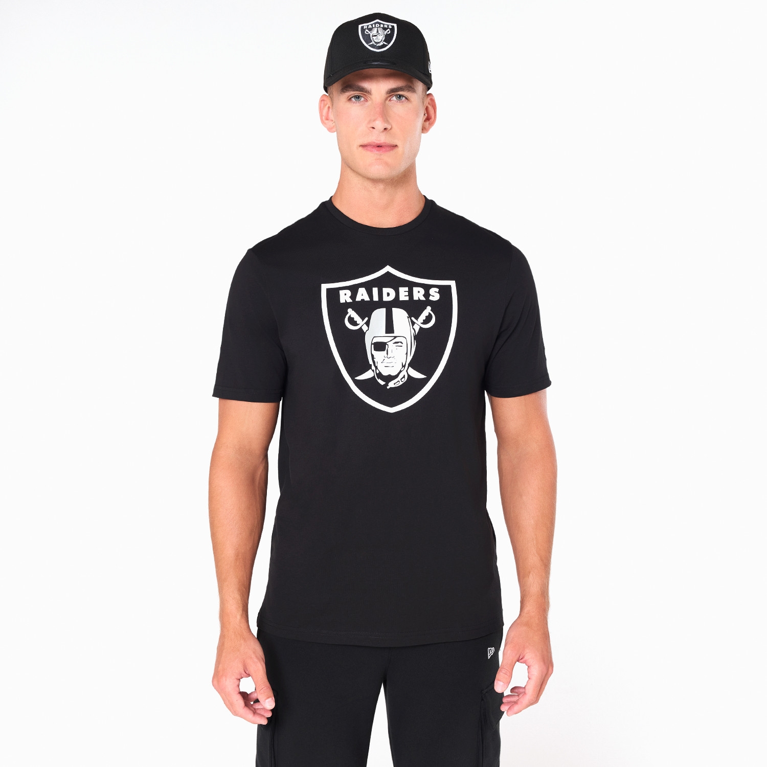 Las Vegas Raiders Team Logo New Era NFL T-Shirt