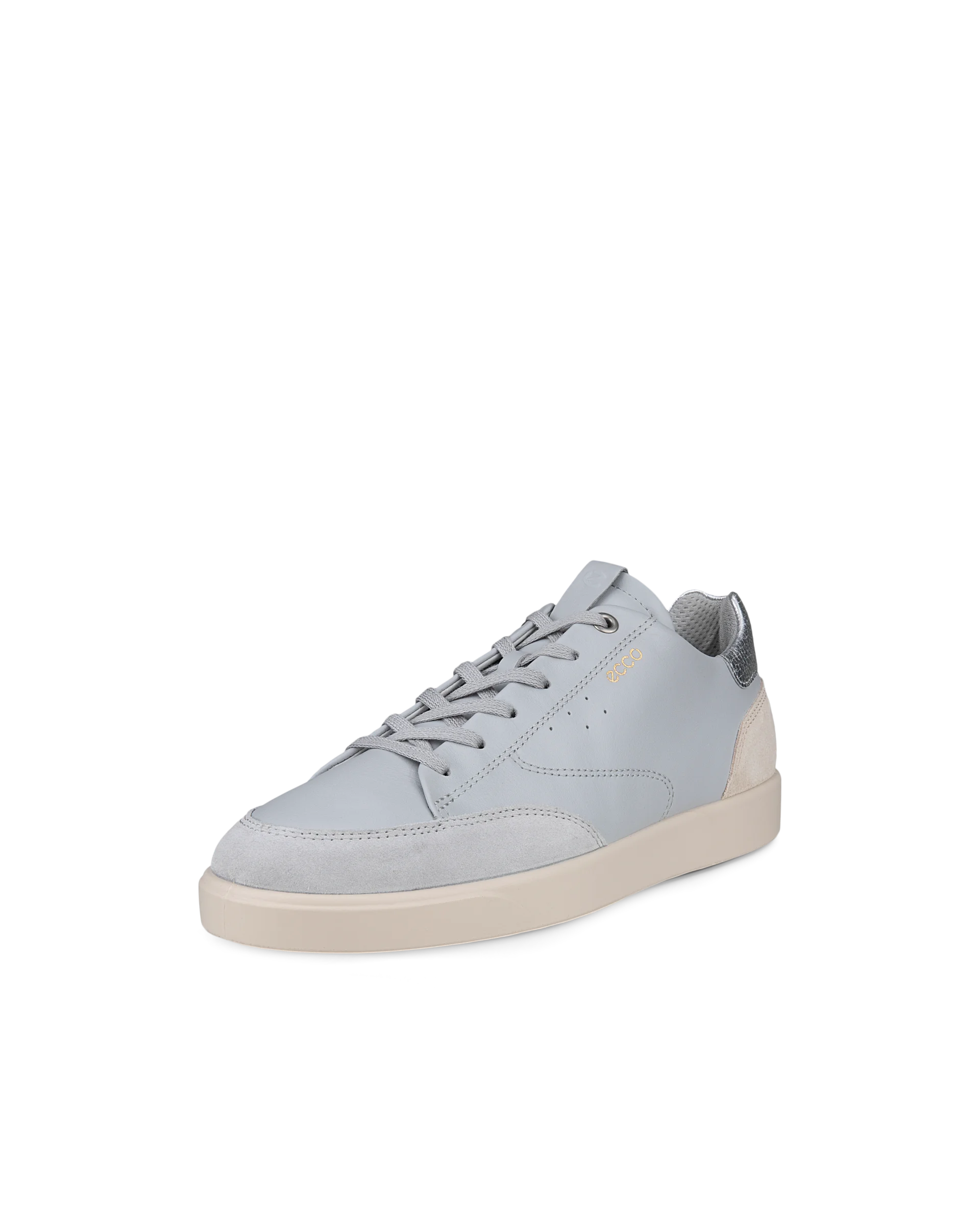 ECCO STREET LITE W Damen Ledersneaker Grau