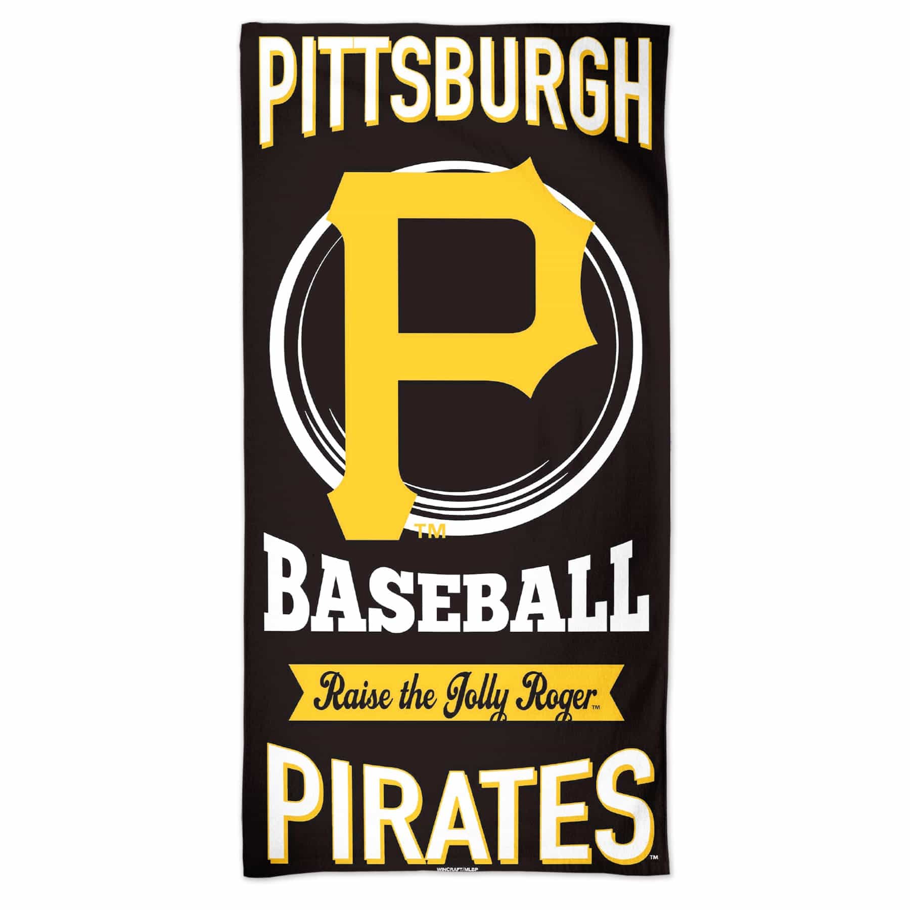 Pittsburgh Pirates Slogan WinCraft MLB Beach Towel