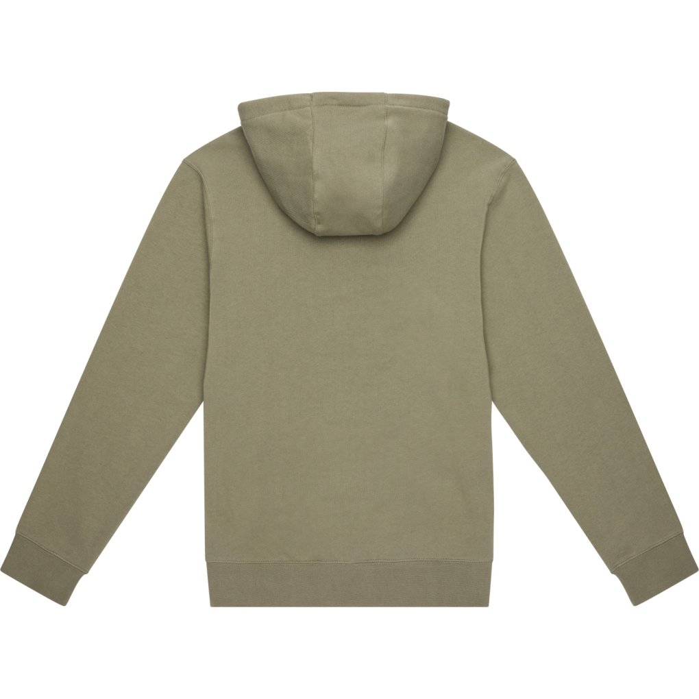 FOX Image Skull Fleece Hoodie Men - adobe