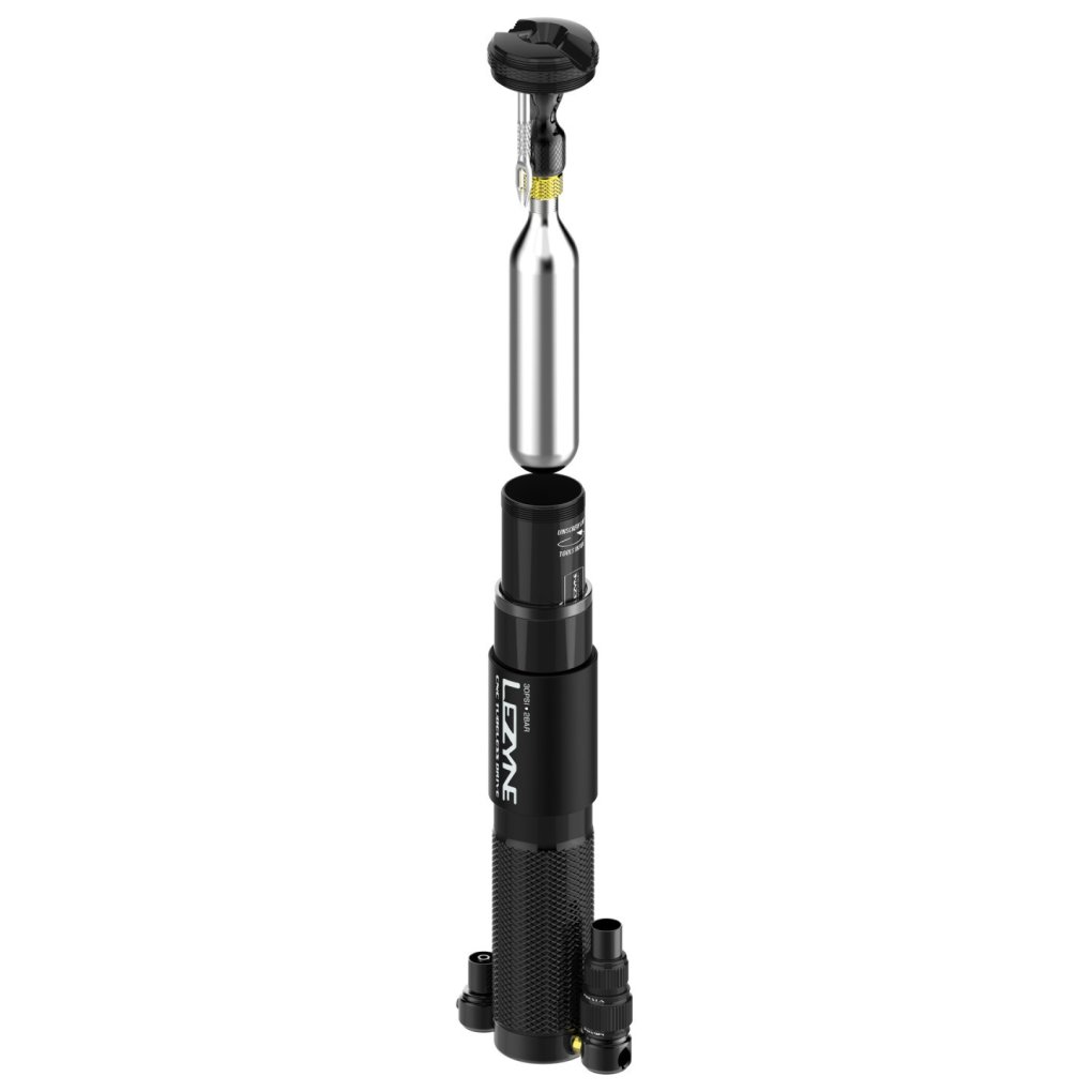 Lezyne CNC TUBELESS Drive Mini Pump - black