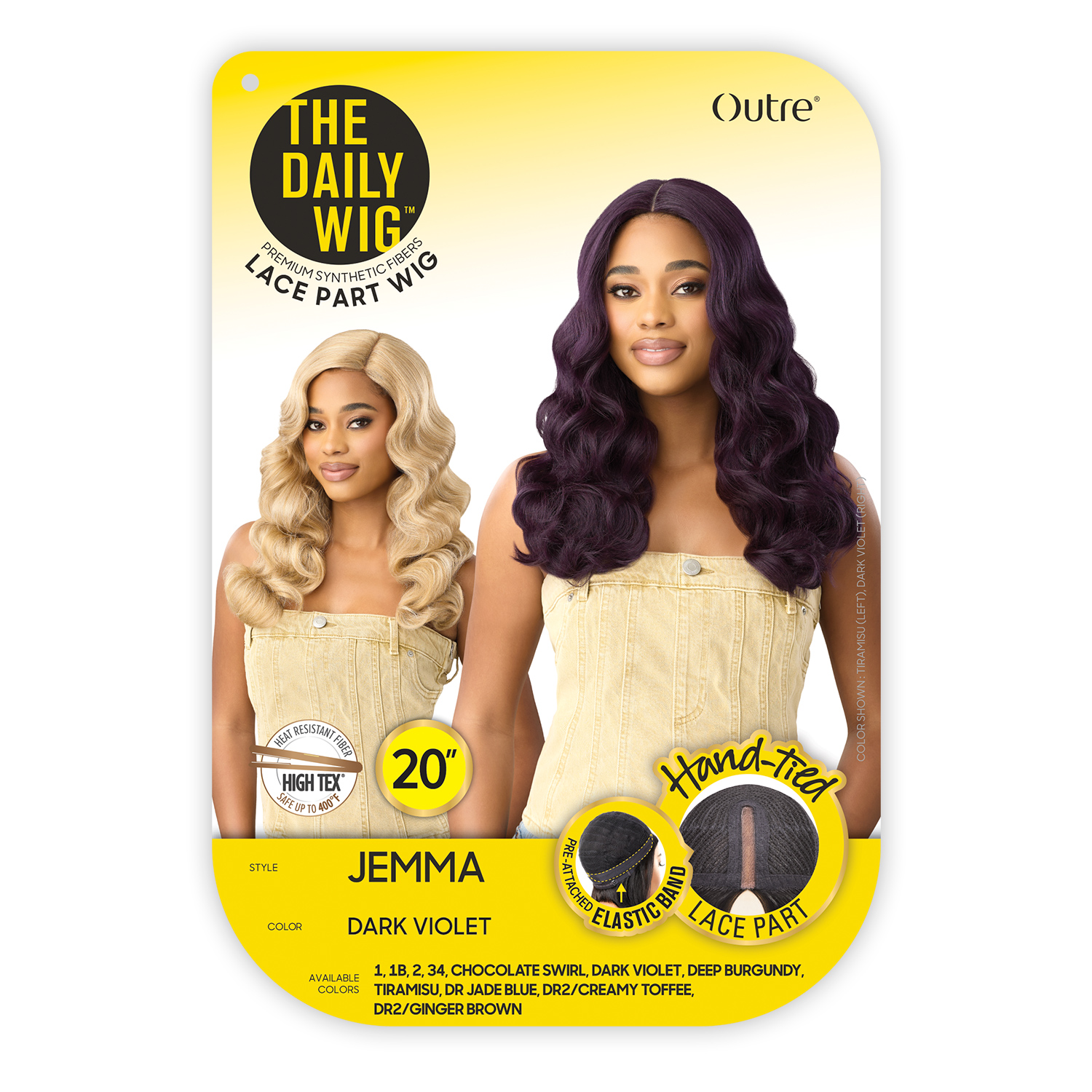 Outre The Daily Wig Hand-Tied Lace Part Wig Jemma