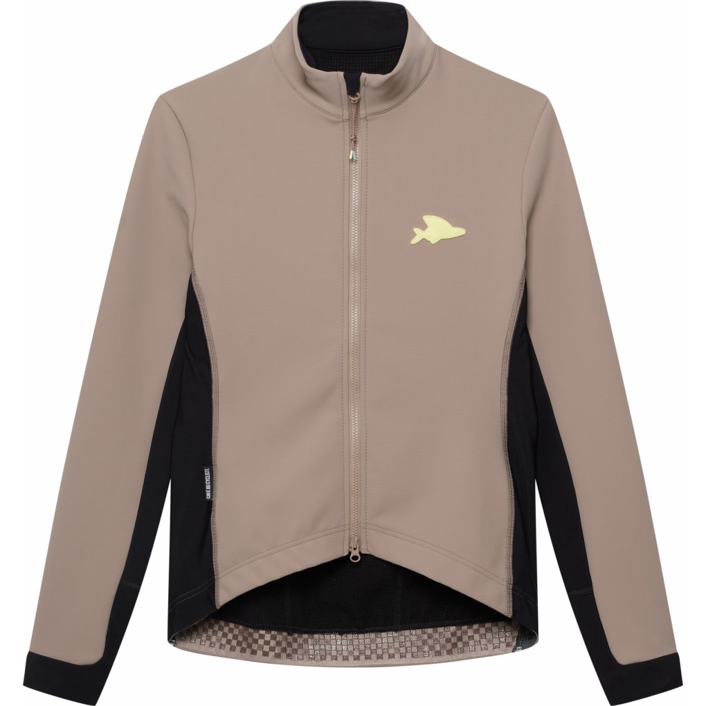 Café du Cycliste Manon Thermal Jacket Women - oyster grey
