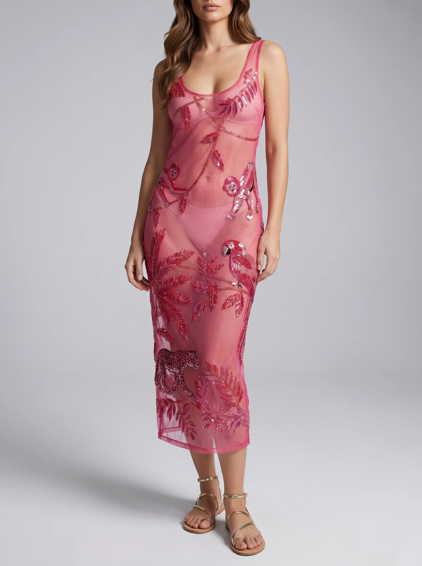 Zola Sheer Maxi Dress