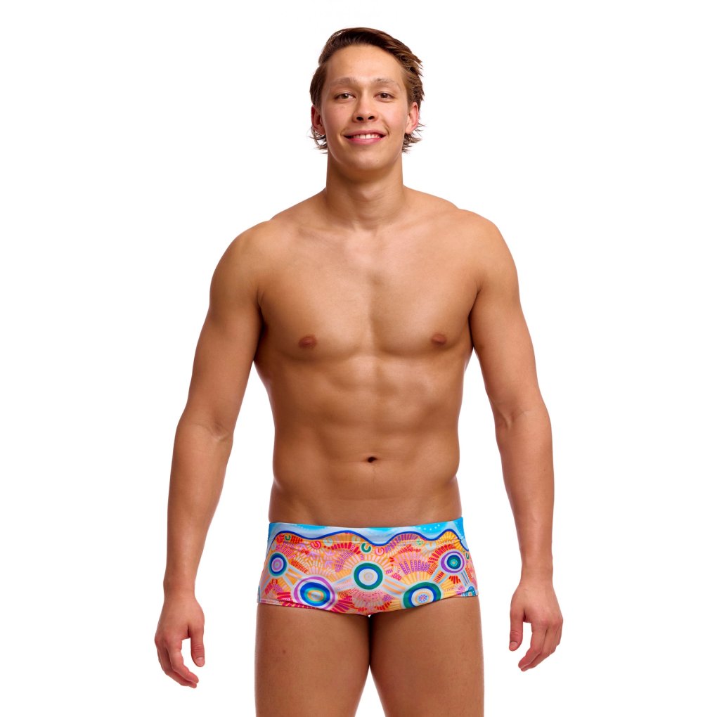 Funky Trunks Sidewinder Eco Swim Trunks Men - Kulin Colour
