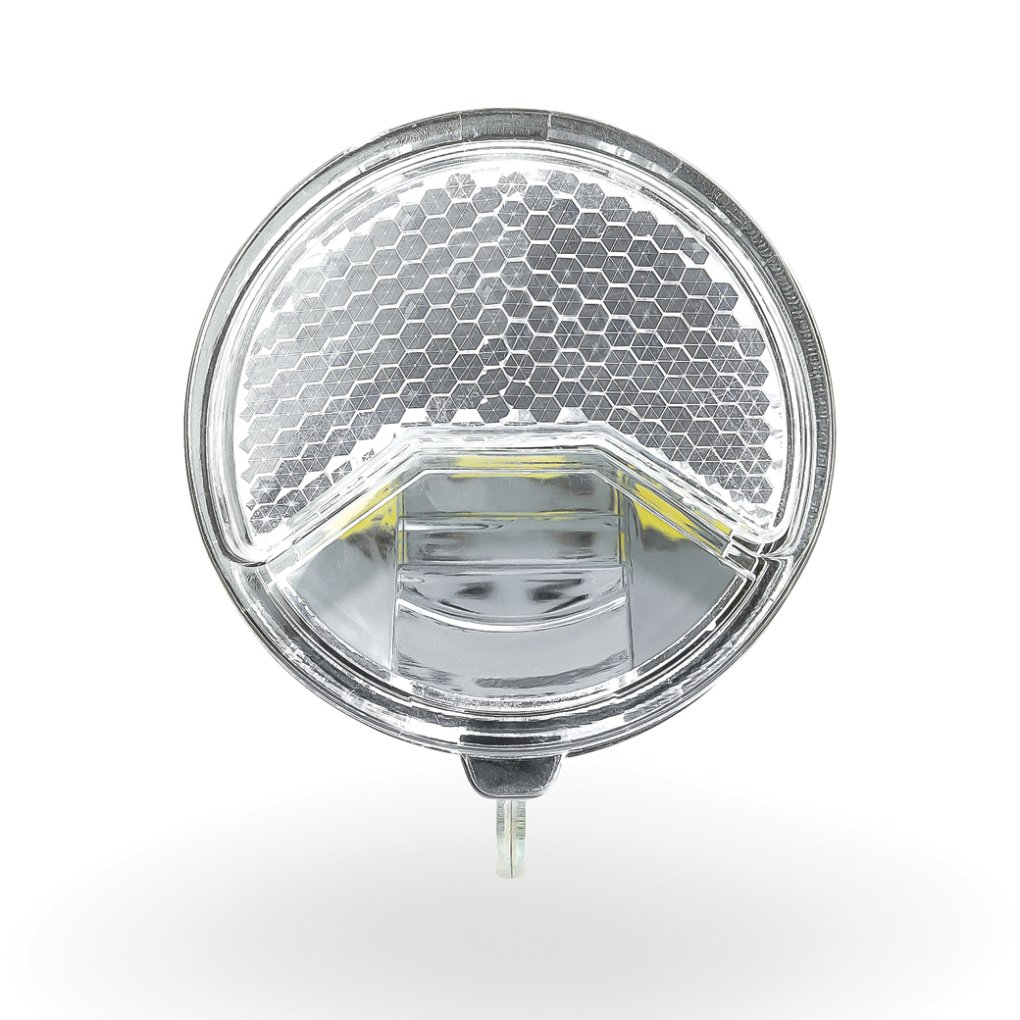 AXA 606 Steady Auto Front Light - dark chrome