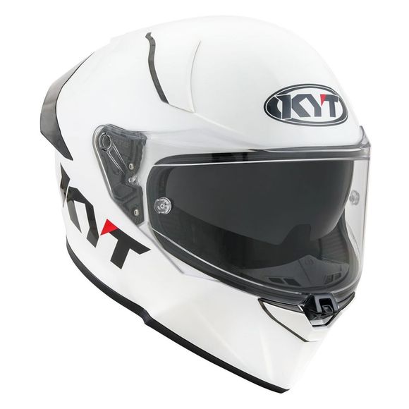 KYT R2R PLAIN Full-Face Helmet - WhiteRef: KYT0147