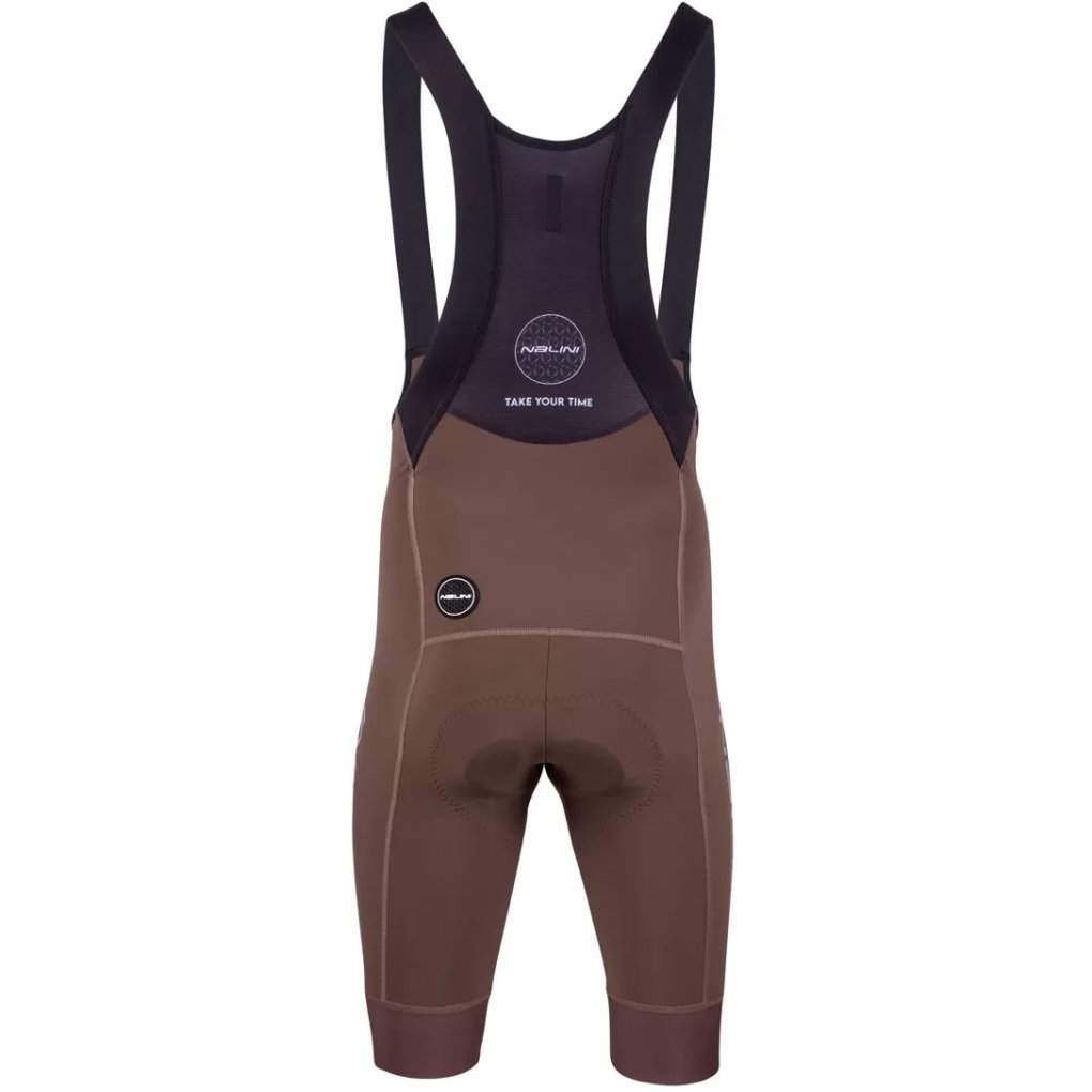 Nalini Pure Gravel Bib Shorts Men - brown 4550
