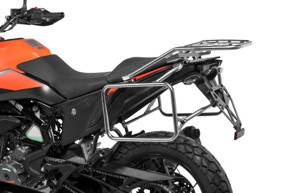 Touratech Luggage Rack Stainless Steel - SilverKTM 390 390 ADVENTURE - 2020 - 2024Ref: Trt00520A / 01-375-5555-0