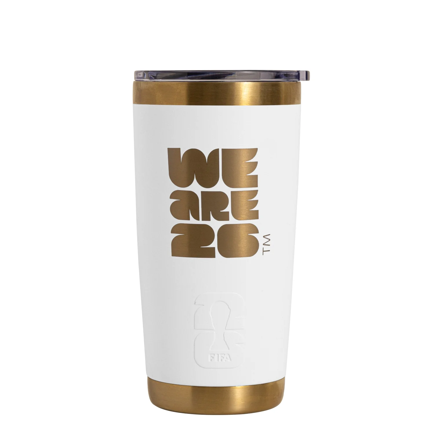2026 Soccer Fan Collection White Tumbler