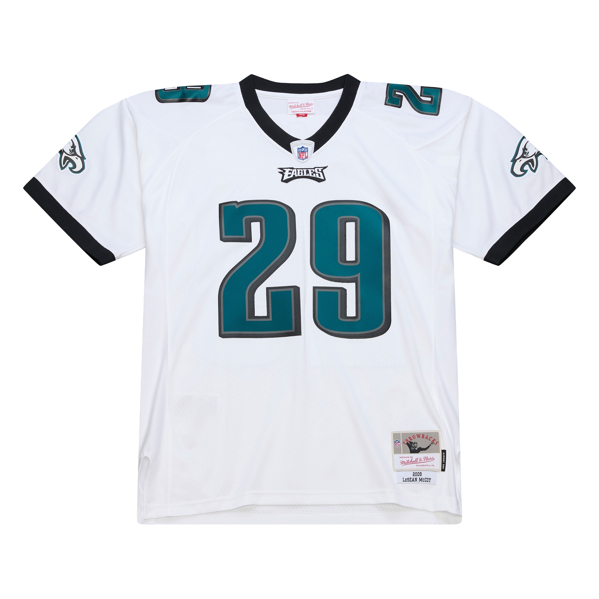 LeSean McCoy #29 Philadelphia Eagles 2009 Legacy Throwback NFL Jersey White