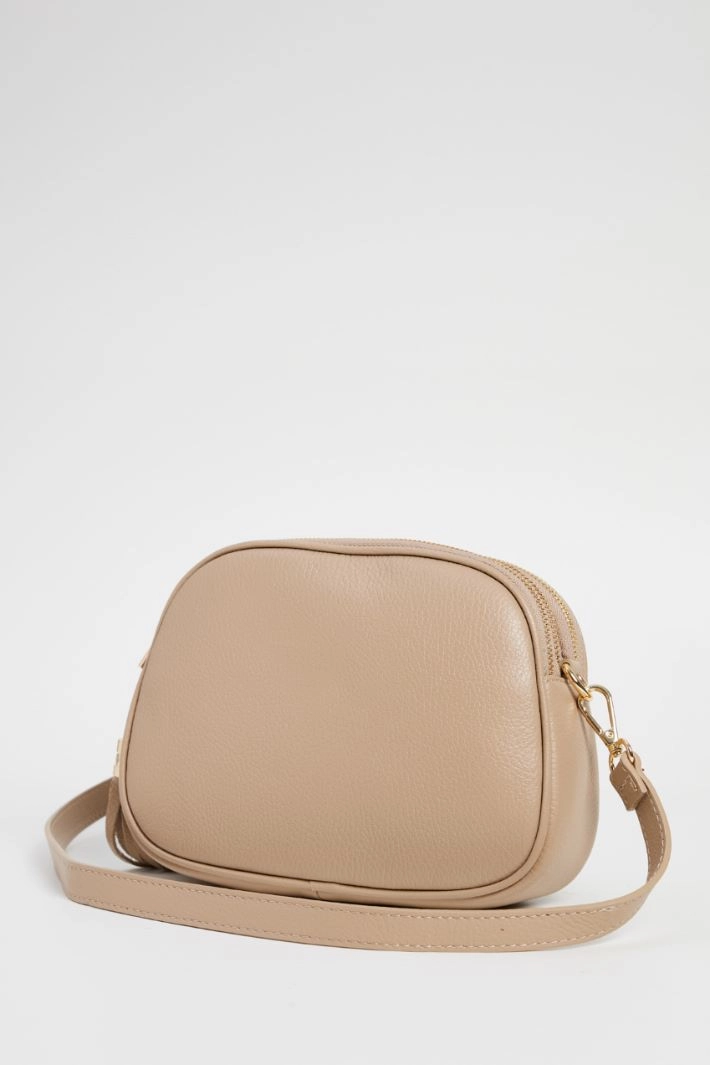 Multi-pocket shoulder bag - BEIGE