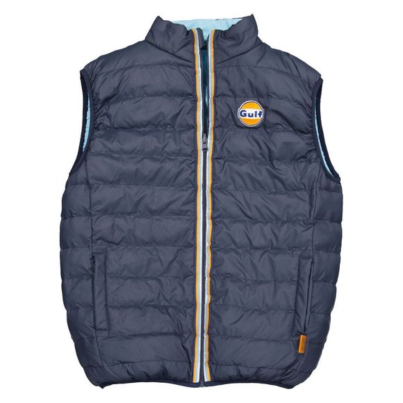 Gulf Reverso Bodywarmer Down Jacket - Blue / BlueRef: GULF0020