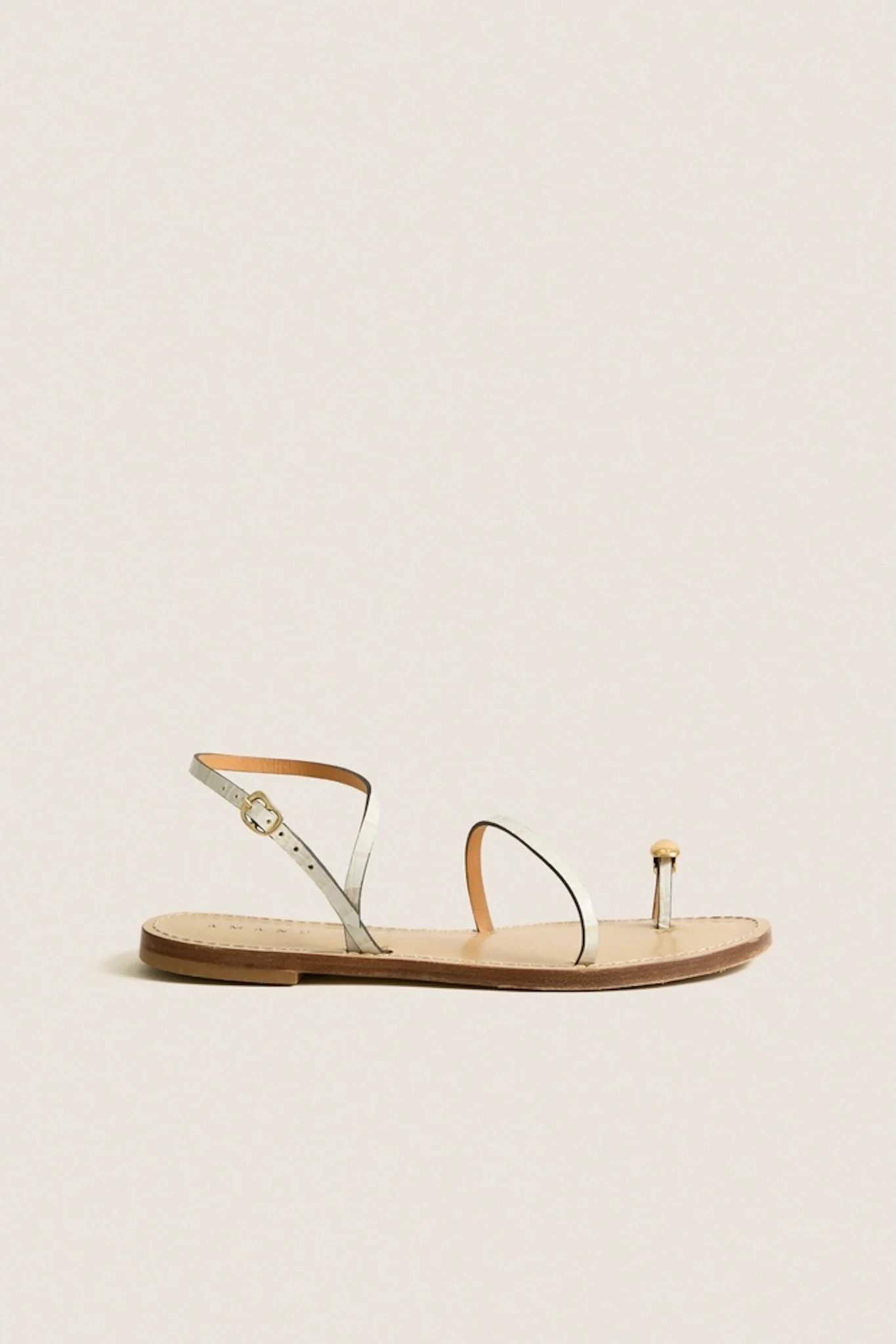 Cream Croc Marrakech Sandals