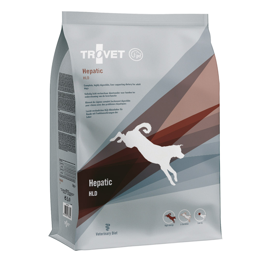 TROVET Hepatic HLD Dog - 3kg