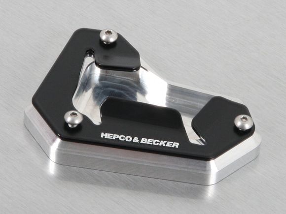 Hepco & Becker side stand extension - black/silverTRIUMPH 1200 TIGER 1200 EXPLORER ABS - 2016 - 2017Ref: Hbe04603A / 42117547 00 91
