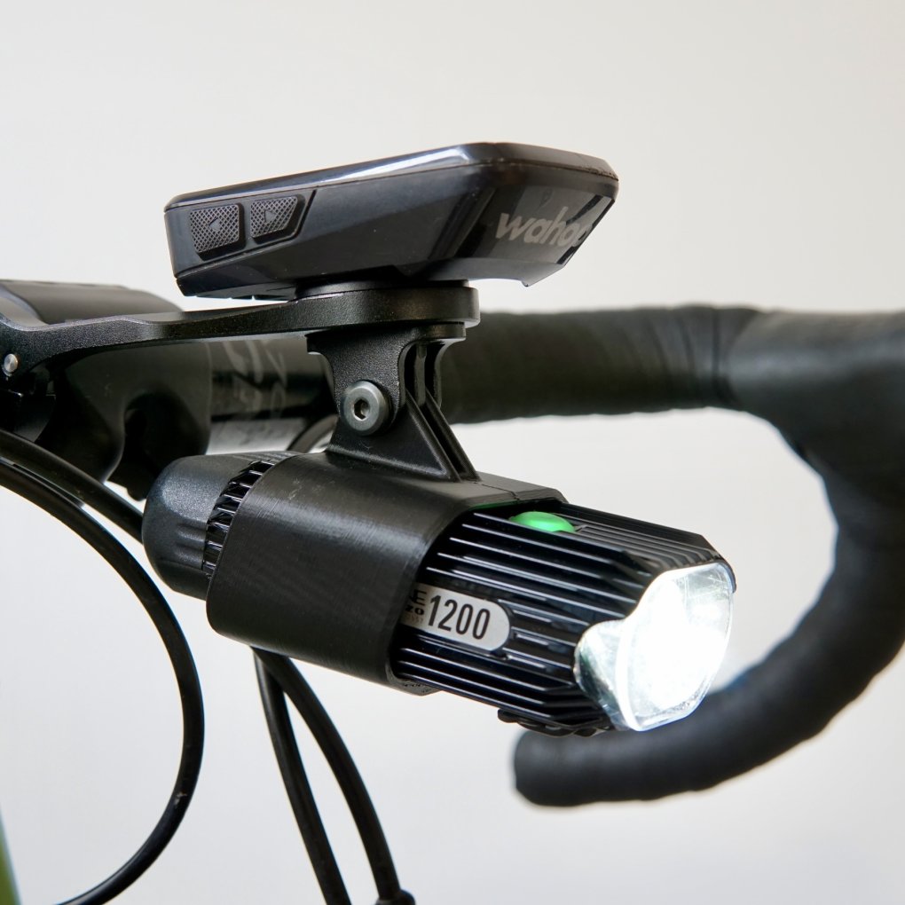 Bikemachine Aero Mount GoPro for Lezyne Deca 1200 StVZO
