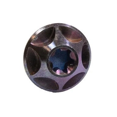 SILCA Titanium Cage Bolts - M5x12 - Pack of 4 - royal purple