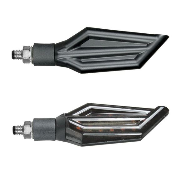 Clignotant Chaft RETURN LED SEQUENTIELS 2.0 (La paire) Universel - NoirRef : CH0498