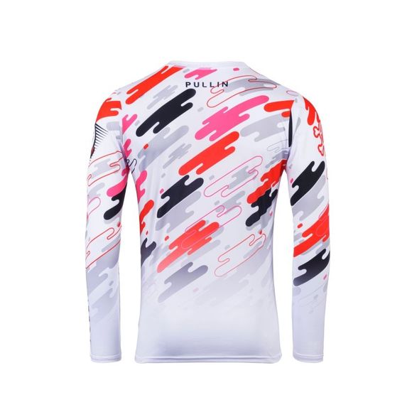 Pull-in RACE 2025 cross Jersey - White / RedRef: PUL0581