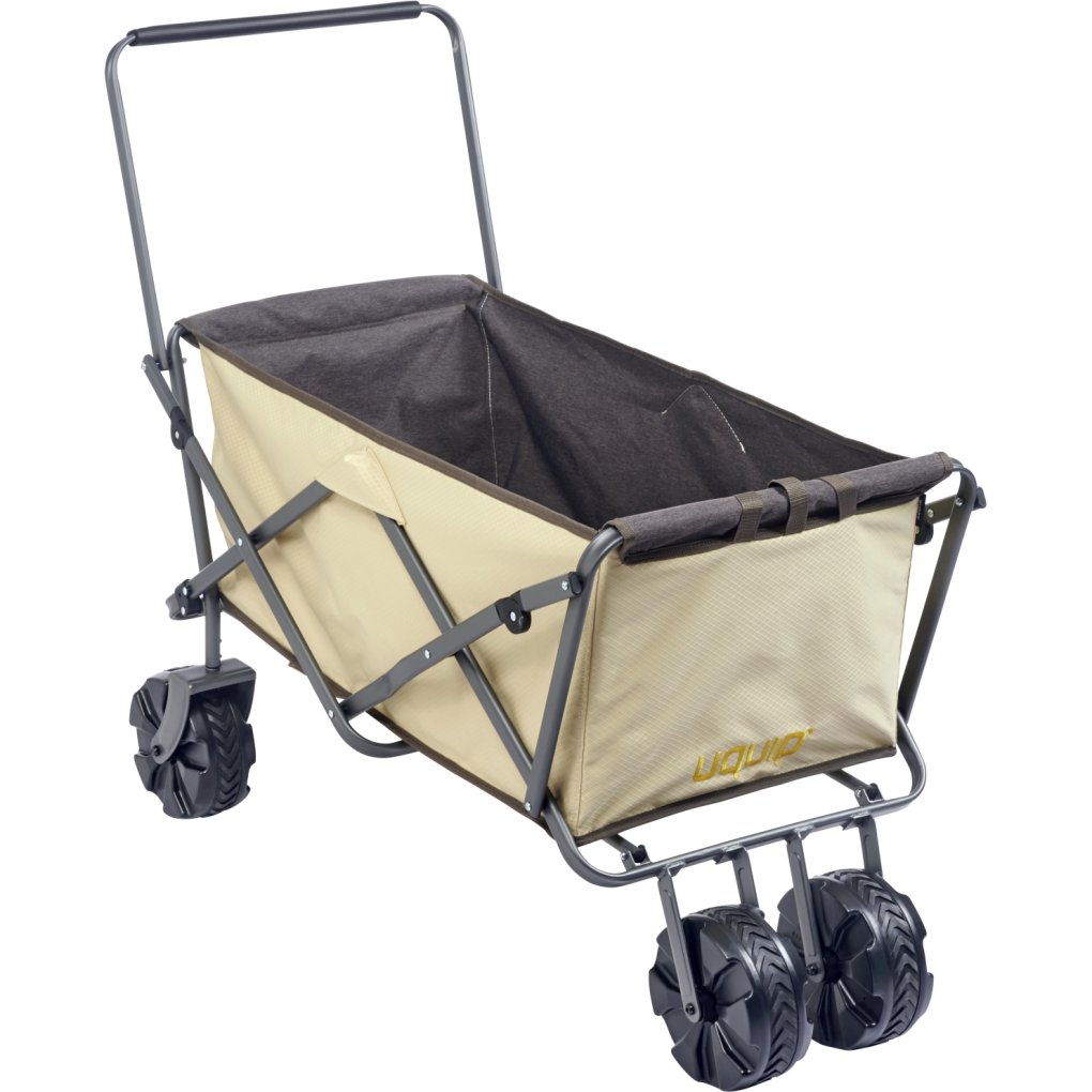 Uquip Buddy Foldable Beach Cart - boulder