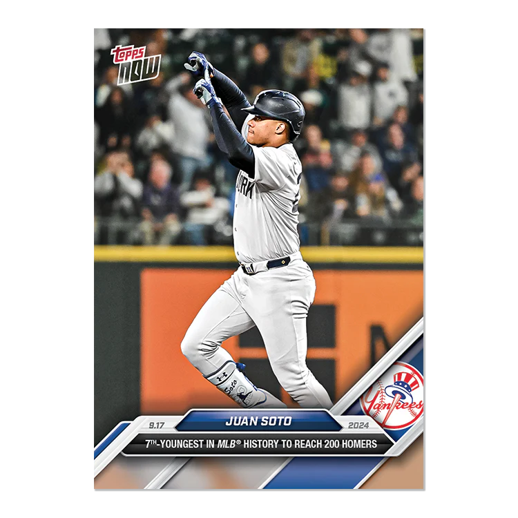 Juan Soto - 2024 MLB TOPPS NOW® Card 709