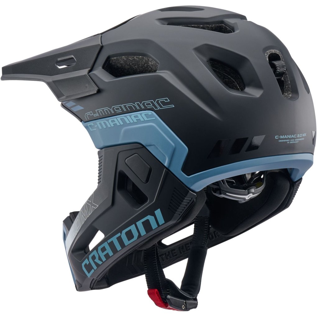 CRATONI C-Maniac 2.0 MX Fullface Helmet - black-blue matt