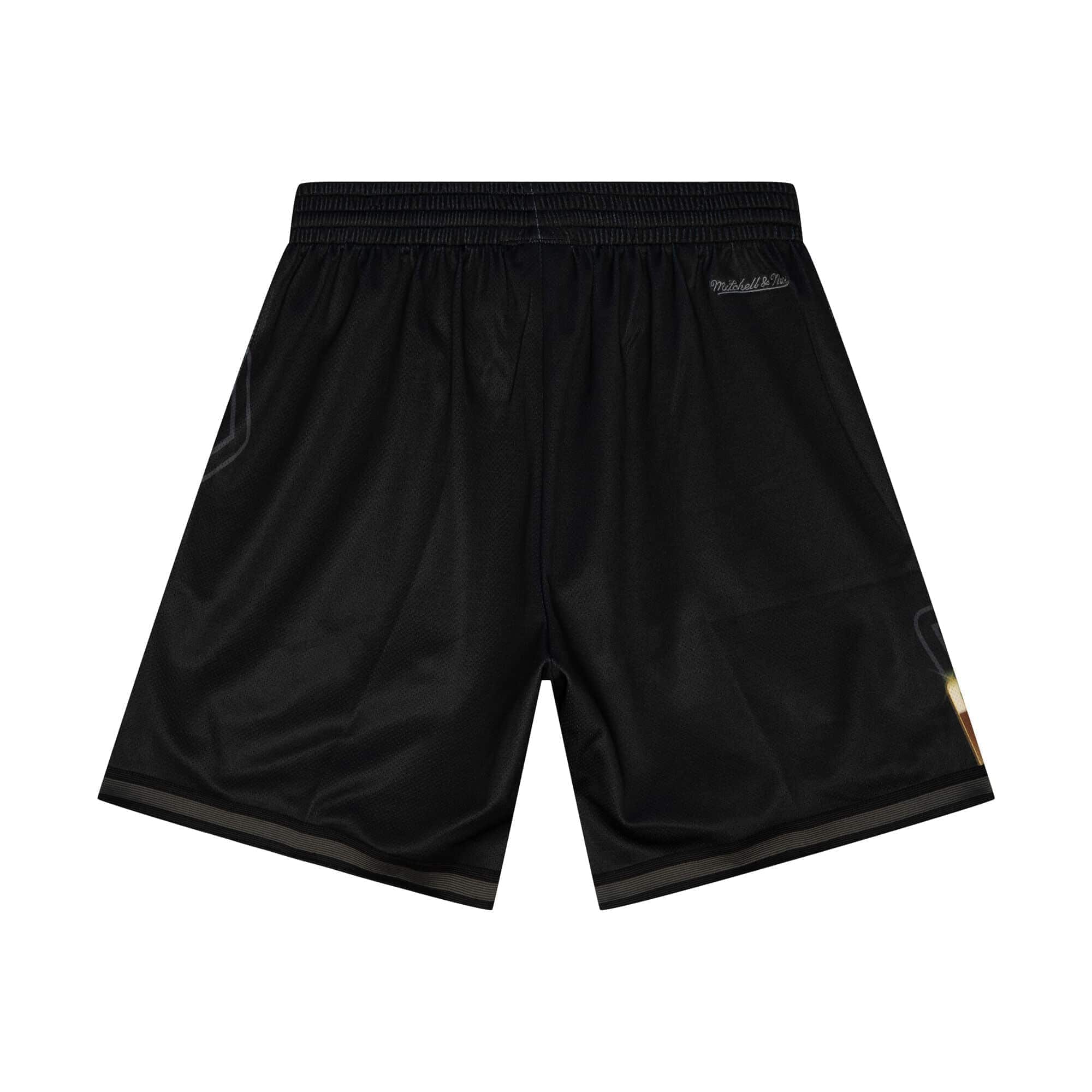 San Antonio Spurs Big Face 4.0 Mitchell & Ness NBA Shorts Black