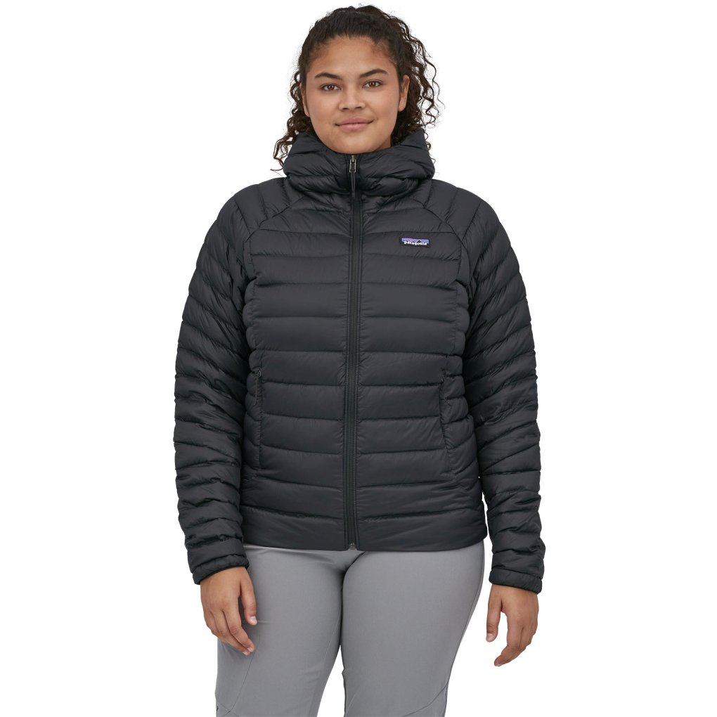 Patagonia Down Sweater Hoody Women - Abundant Blue