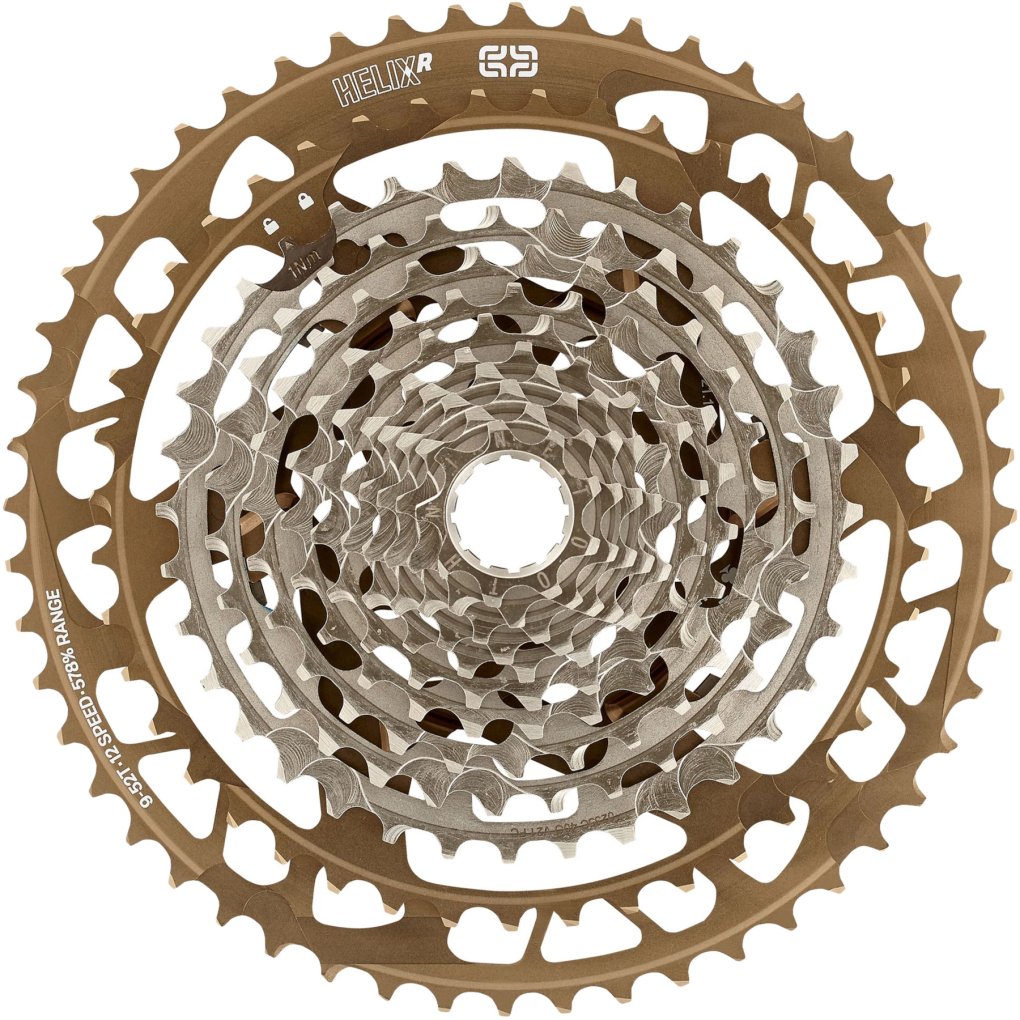 e*thirteen Helix Race Cassette | 12-Speed | 9-52 Teeth | SRAM XD/XDR - bronze