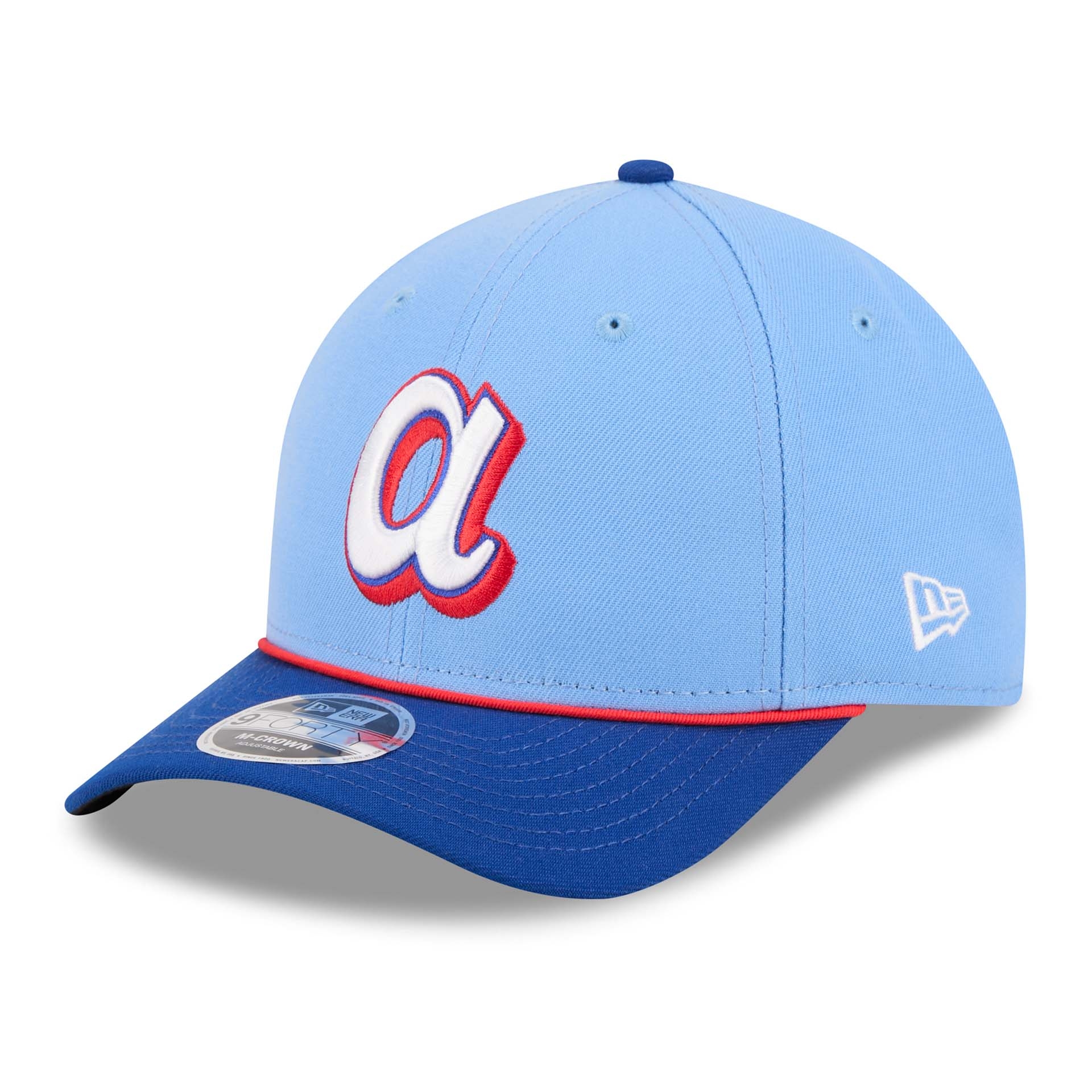 Atlanta Braves MLB City Connect 9FORTY M-Crown Snapback Cap Blue