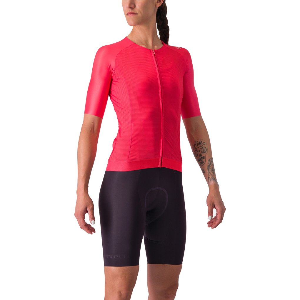 Castelli Aero Pro 7.0 Jersey Women - hibiscus 081