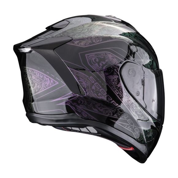 Casque intégral Scorpion Exo EXO-1500 AIR FANTASY - Noir / MulticoloreRef : SC1205