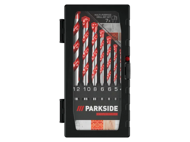 PARKSIDE PERFORMANCE® Foret polyvalent PMB 7 A1 ou mèches à bois PHB6 A1